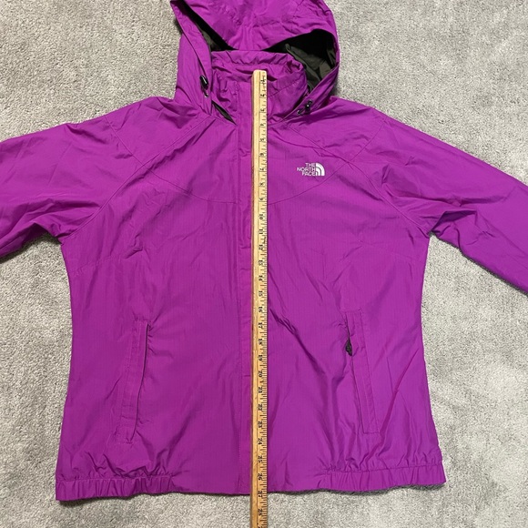 The Northface Jacket Womens XL Hyvent Lightweight Pink Magenta Breathable - Picture 16 of 16